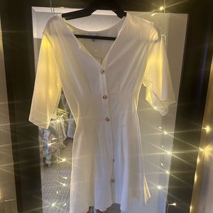 White Mini Dress